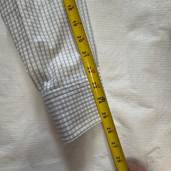 Stenstroms Sweden Classic Blue Gingham Men's Casual Shirt 15.5 Medium - Picture 6 of 13